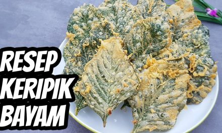 Cara Sederhana Membuat Keripik Daun Bayam, Ini Dia Caranya!