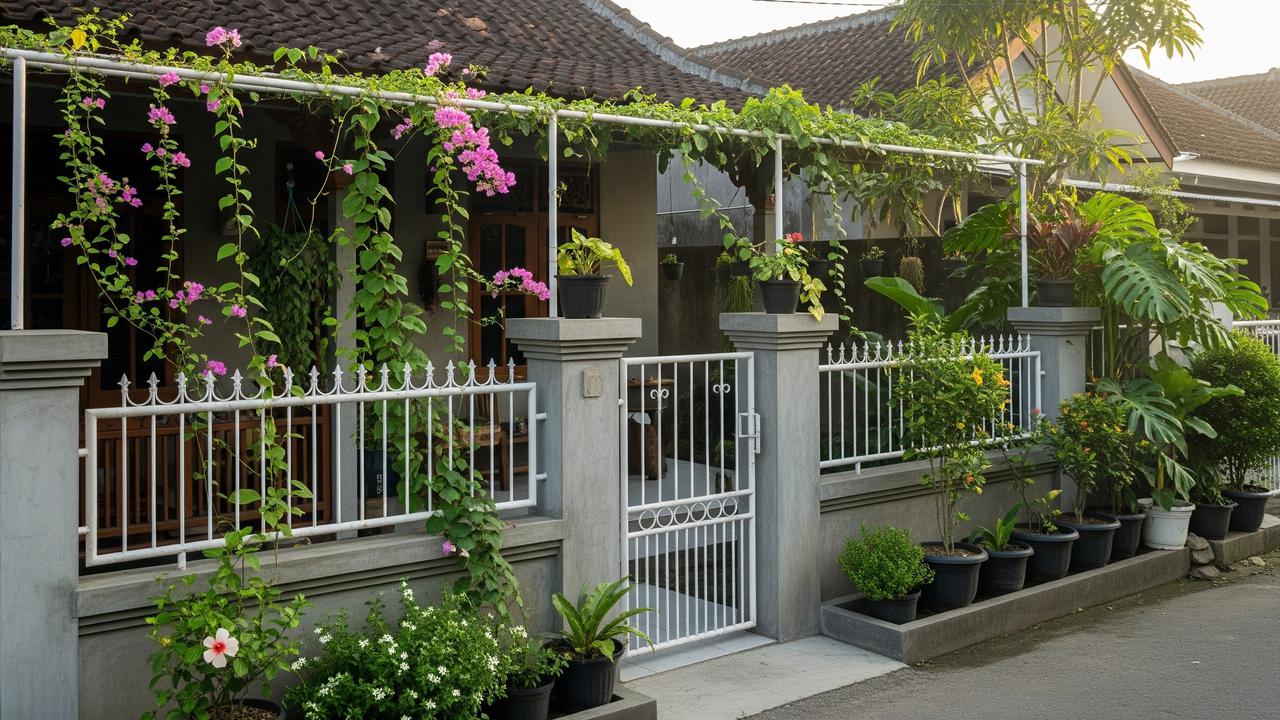 Pagar Rumah Desa