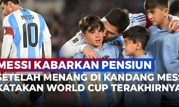 Keputusan Messi Tentang Piala Dunia 2026 Masih Gantung