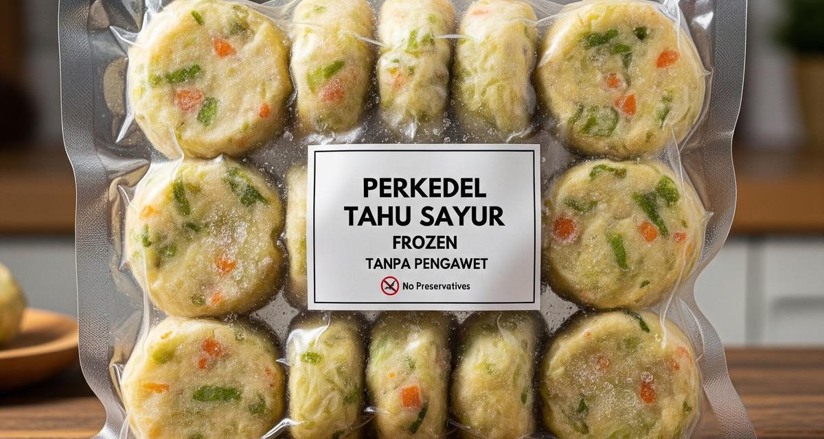 Perkedel Tahu Sayur Tanpa Pengawet, Simpel Untuk Keluarga