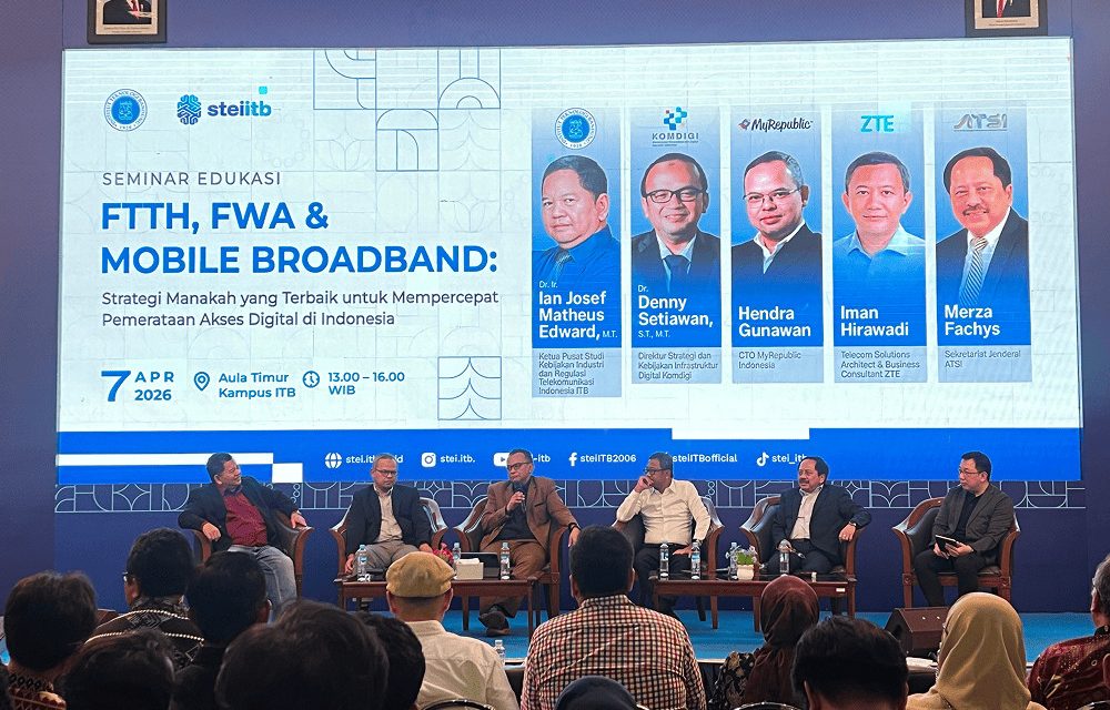 Kupas Tuntas Strategi FTTH, FWA, Mobile Broadband Oleh ITB