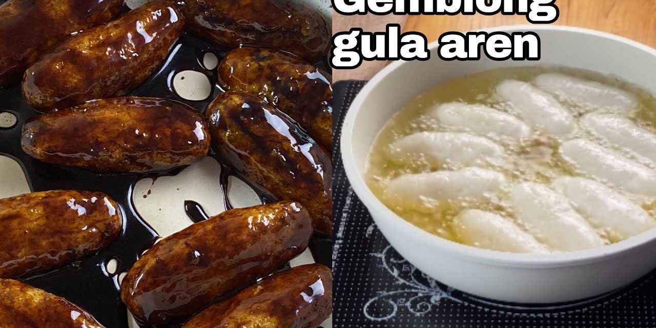 Resep Gemblong Gula Aren Takaran Gelas Untuk Pemula