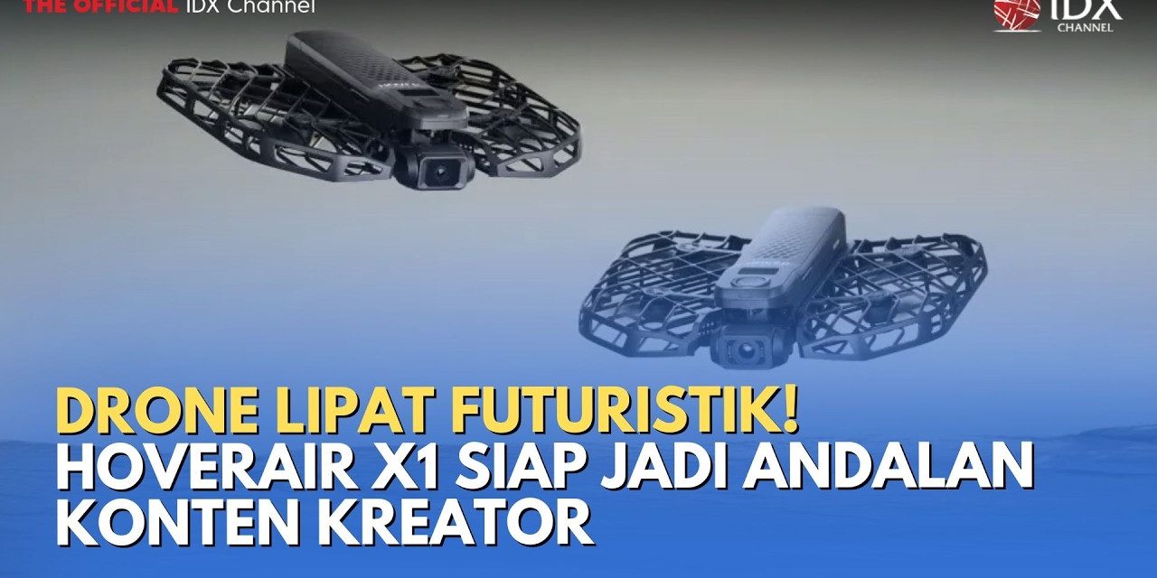 Drone Selfie Masa Kini! HOVERAir X1 Hadir Dengan AI Cerdas
