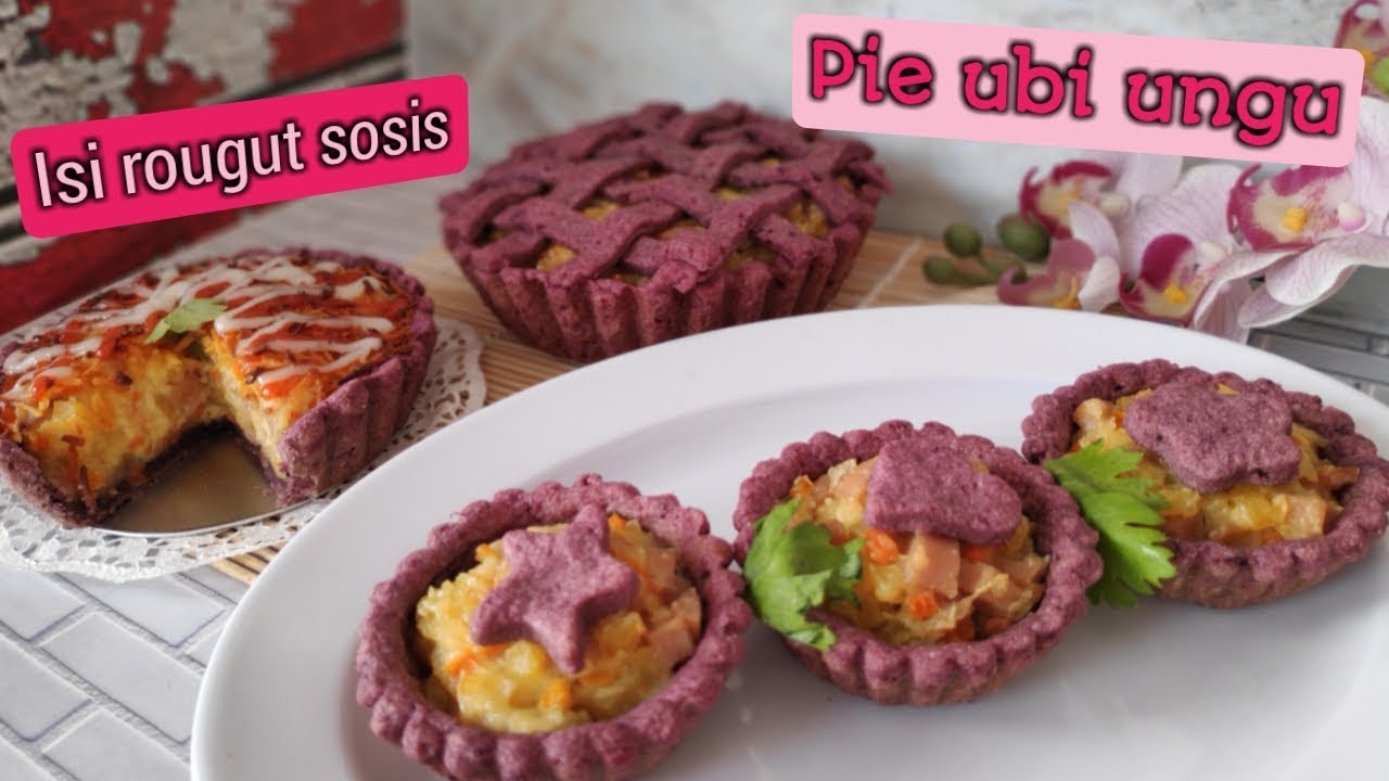 Cara Membuat Pie Ubi