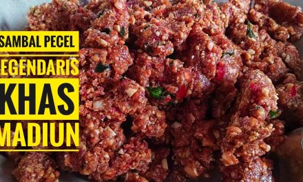 Resep Sambel Pecel Madiun Versi Sehat Untuk Keluarga
