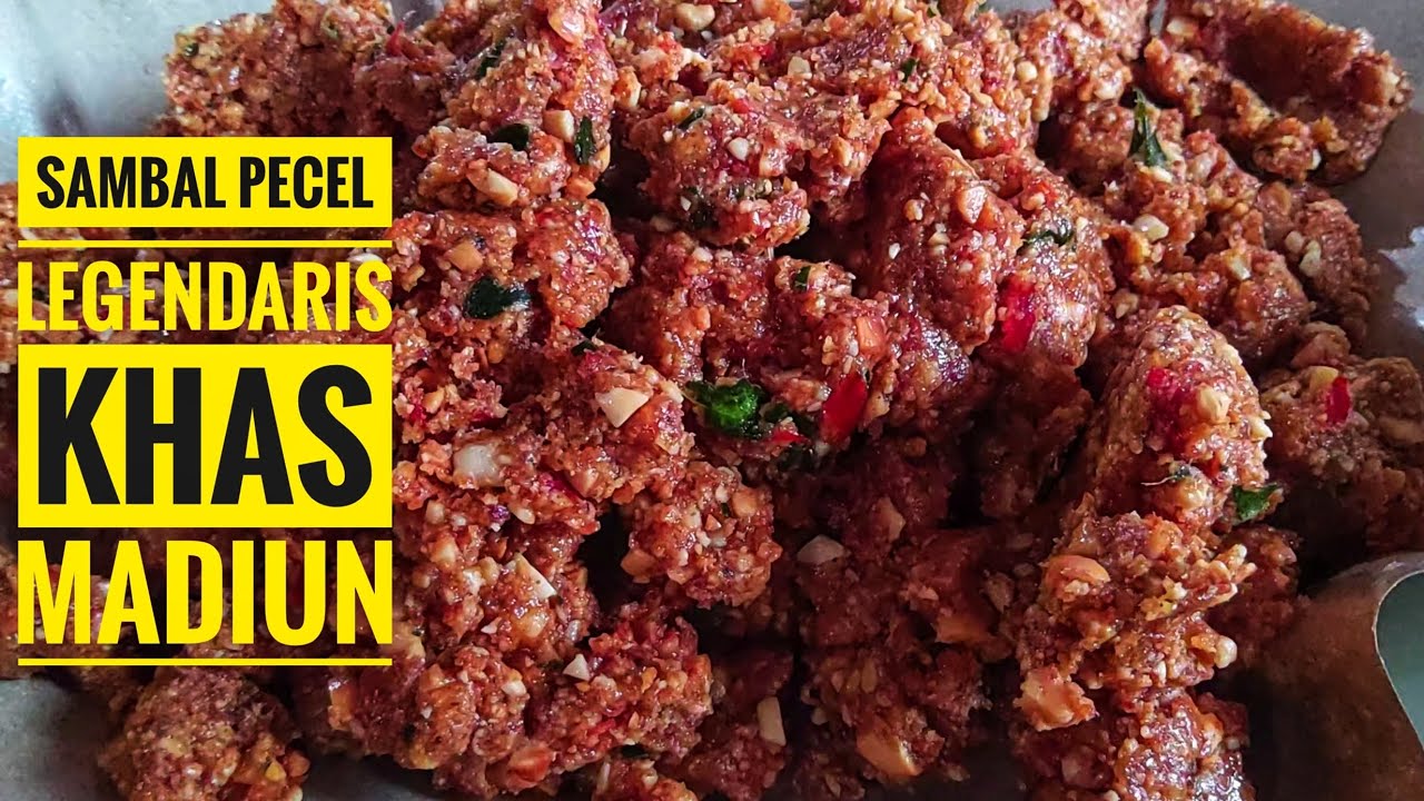 Resep Sambel Pecel Madiun
