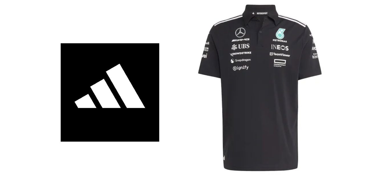 Elegan Dan Fungsional: Polo Shirt Adidas Dan Tim Mercedes F1