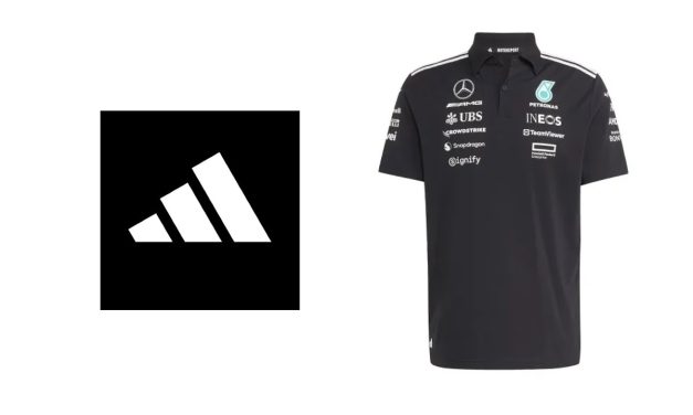 Elegan Dan Fungsional: Polo Shirt Adidas Dan Tim Mercedes F1
