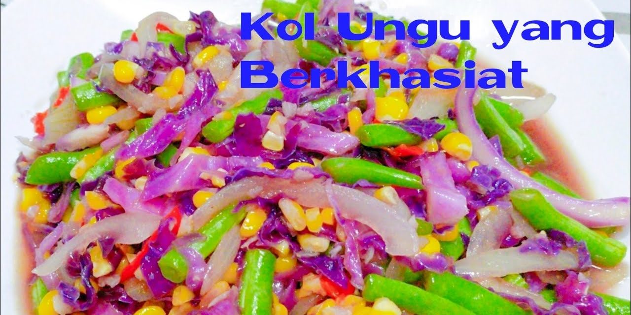 Acar Kol Ungu: Tren Makanan Sehat Yang Sedang Di Gandrungi