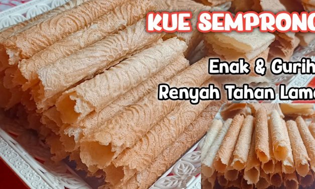 Semprong Makanan Tradisional Indonesia Yang Menggugah Selera