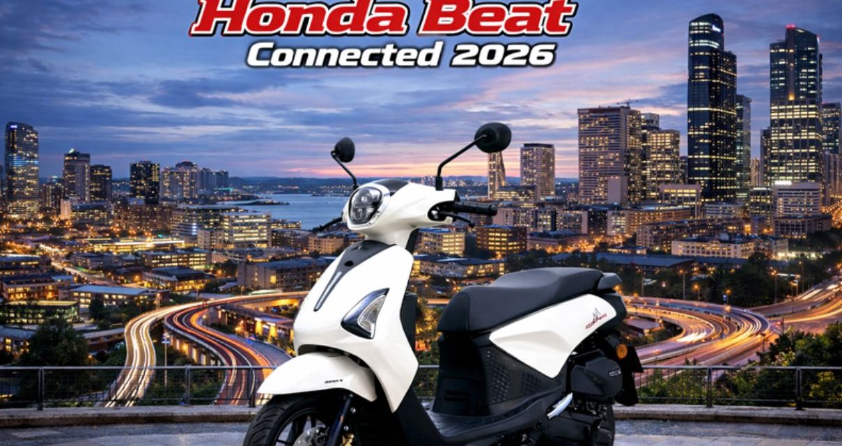 Honda Beat Skutik Irit Yang Semakin Modern Dan Juga Stylish