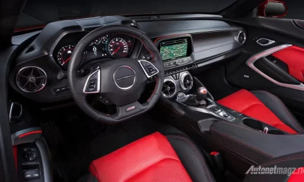 Chevrolet Camaro, Desain Elegan Interior Teknologi Modern